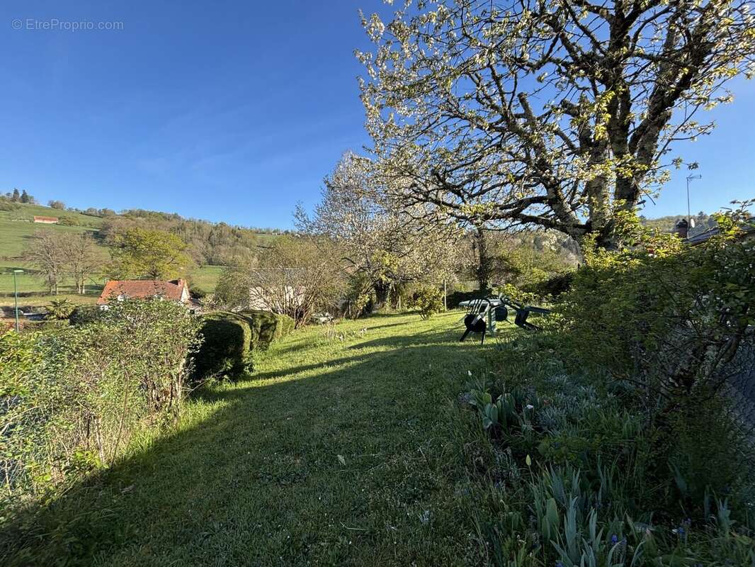 Jardin avant - Maison à CHAMPAGNAC