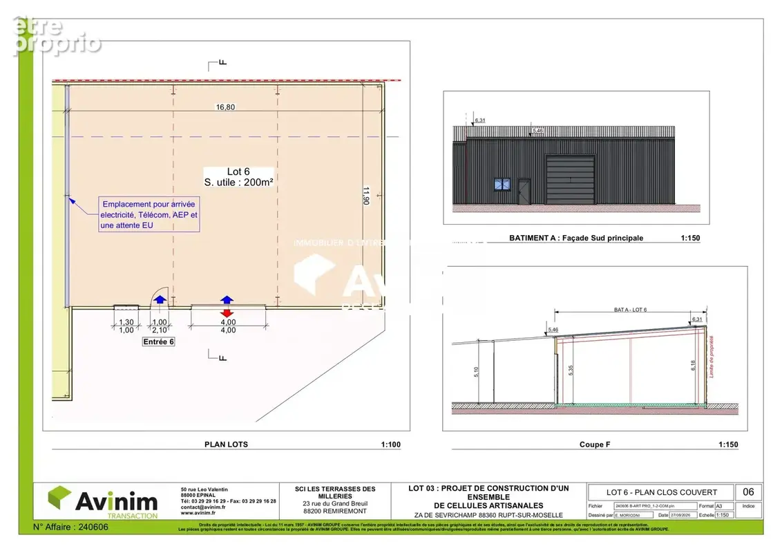 Commerce 200 m² à vendre à Rupt-Sur-Moselle (88360) - photo 2