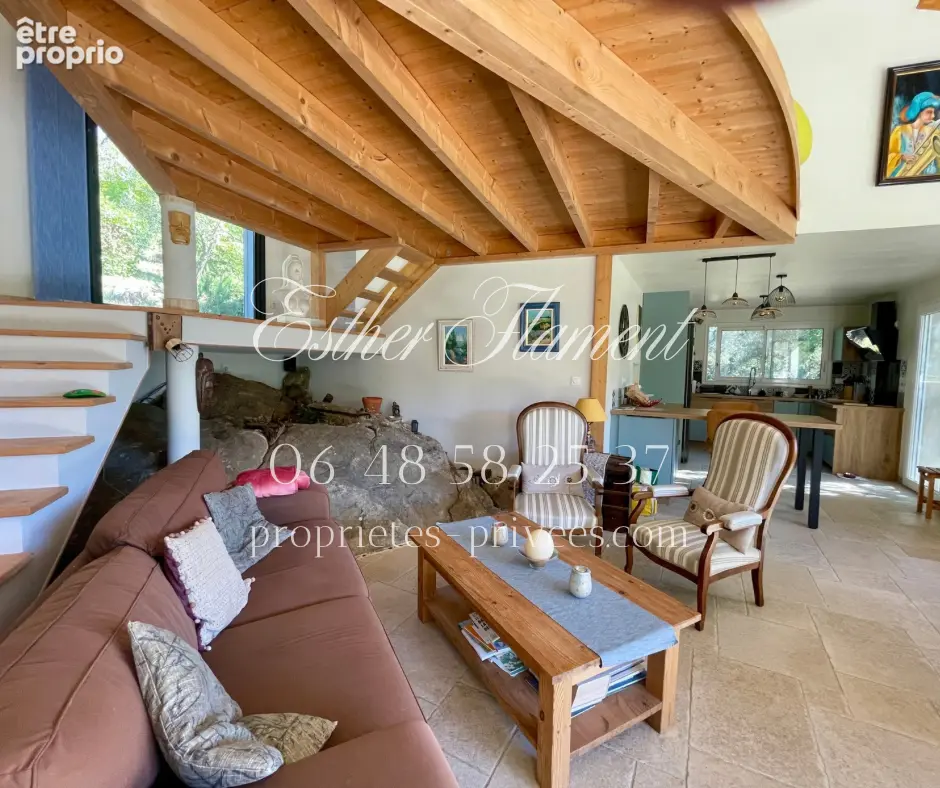 Maison d'architecte , 4 CHAMBRES , 8000 M2 Saint-Jean-du-pin - photo 7