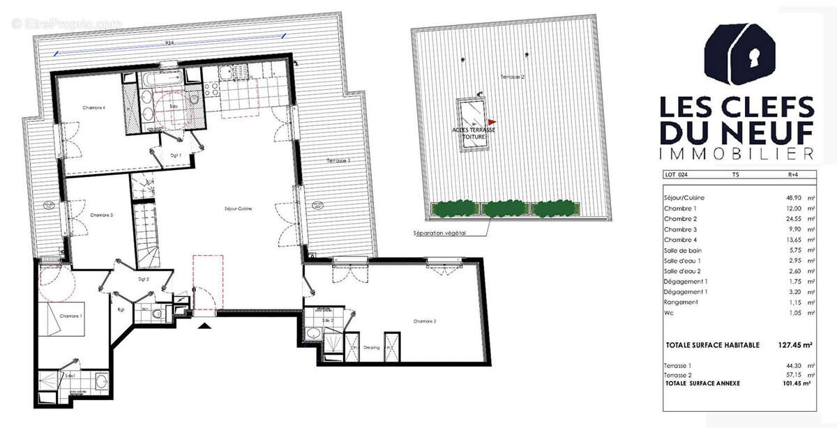 Appartement à SAINT-CLOUD