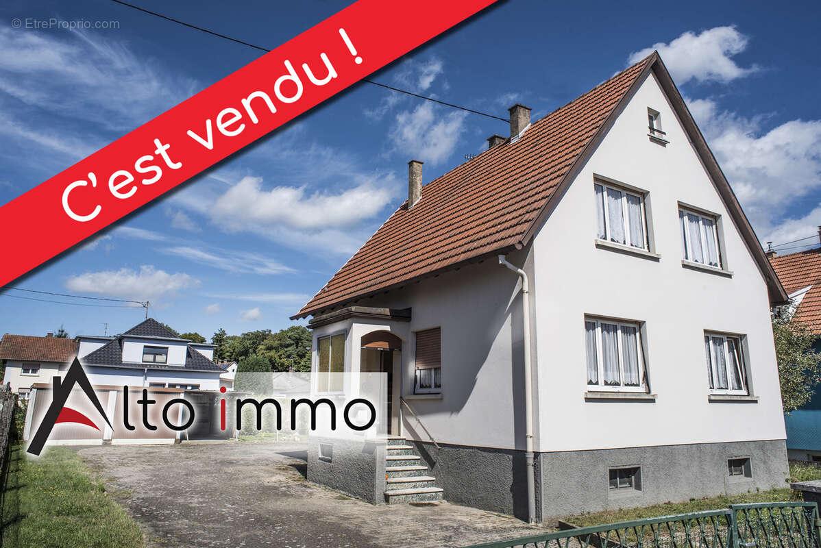 Maison à SOUFFLENHEIM