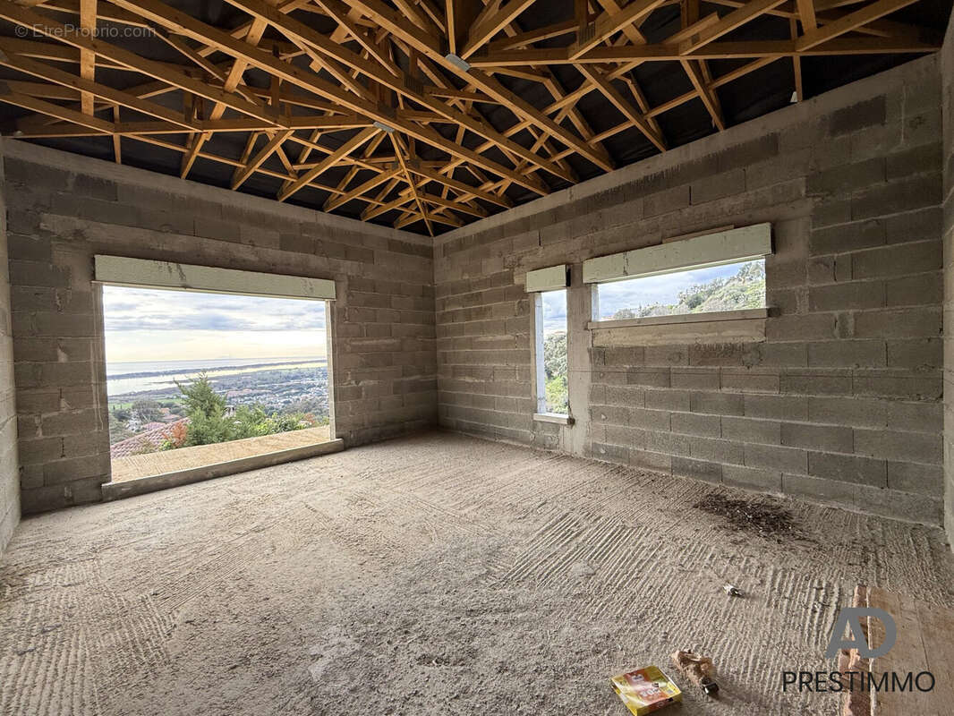 vue terrasse - Maison à FURIANI