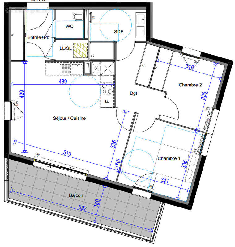 Appartement T3 - Cogolin - photo 3