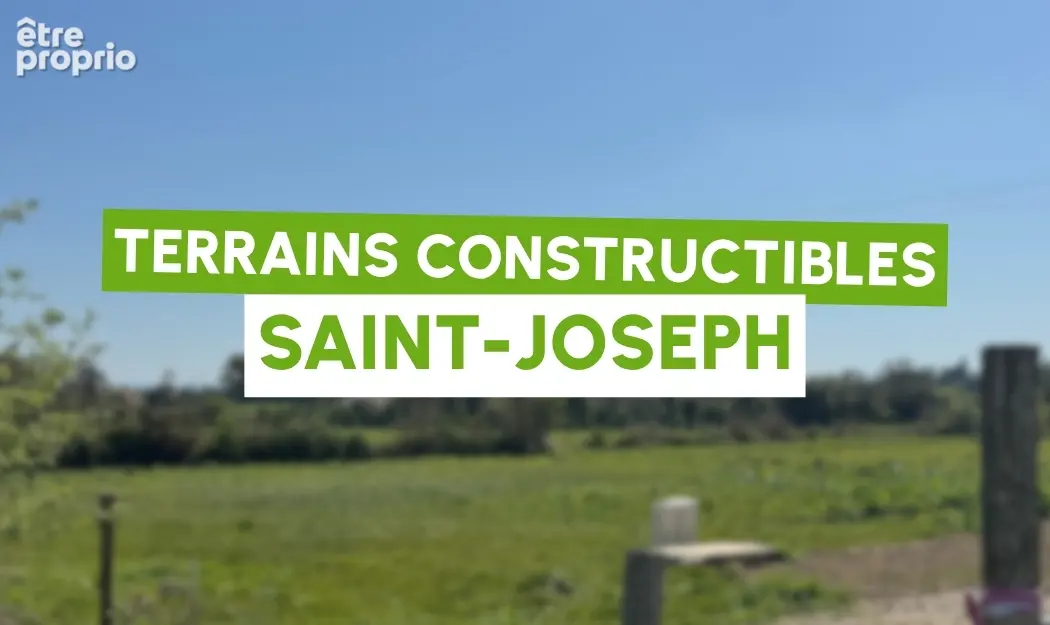Terrain à bâtir 662 m² viabilisé – Saint Joseph - photo 1