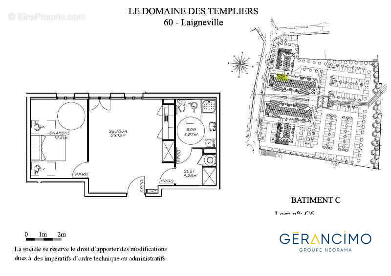 Appartement à LAIGNEVILLE