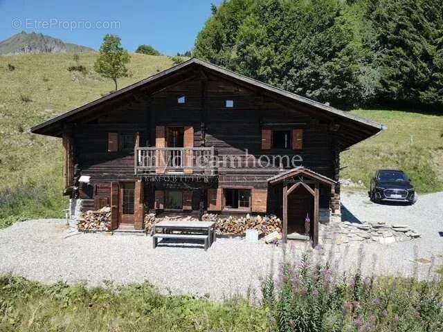 Rare ! exclusivite : chalet d alpage vue mont blanc sur les hauteurs de saint nicolas la chapelle (73590) - photo 3