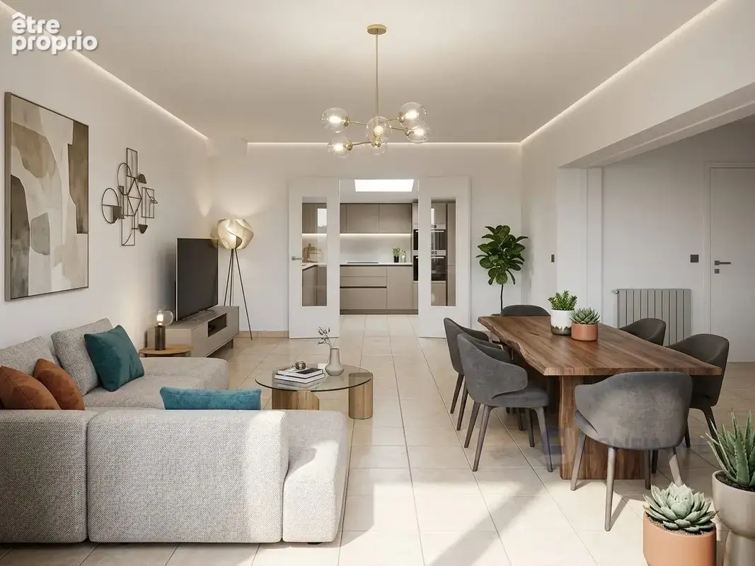 Appartement 83 m² à Neuville-Sur-Saone  - photo 3