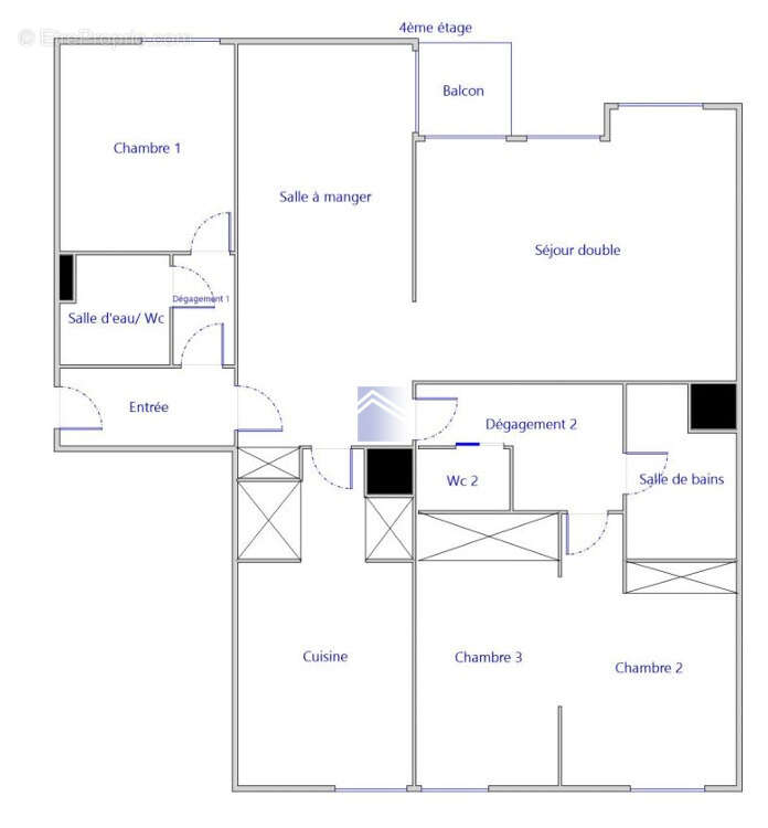 Appartement à COURBEVOIE