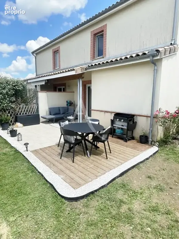 Maison 4 pièces Mondonville dans résidence sécurisée avec piscine et 290 m² de terrain - photo 7