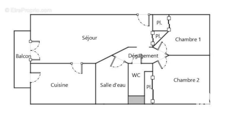 Appartement 64 m² à Sens-De-Bretagne  - photo 8