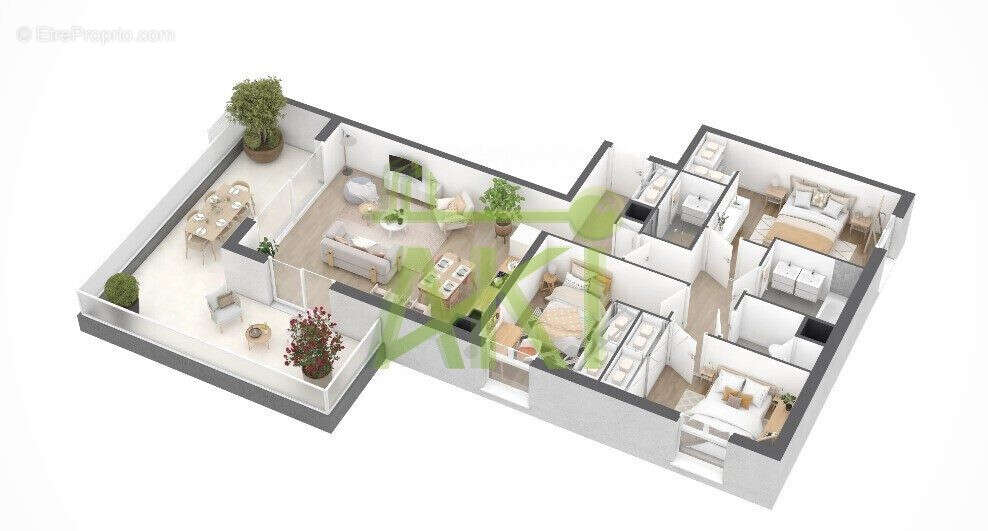 Appartement à AJACCIO