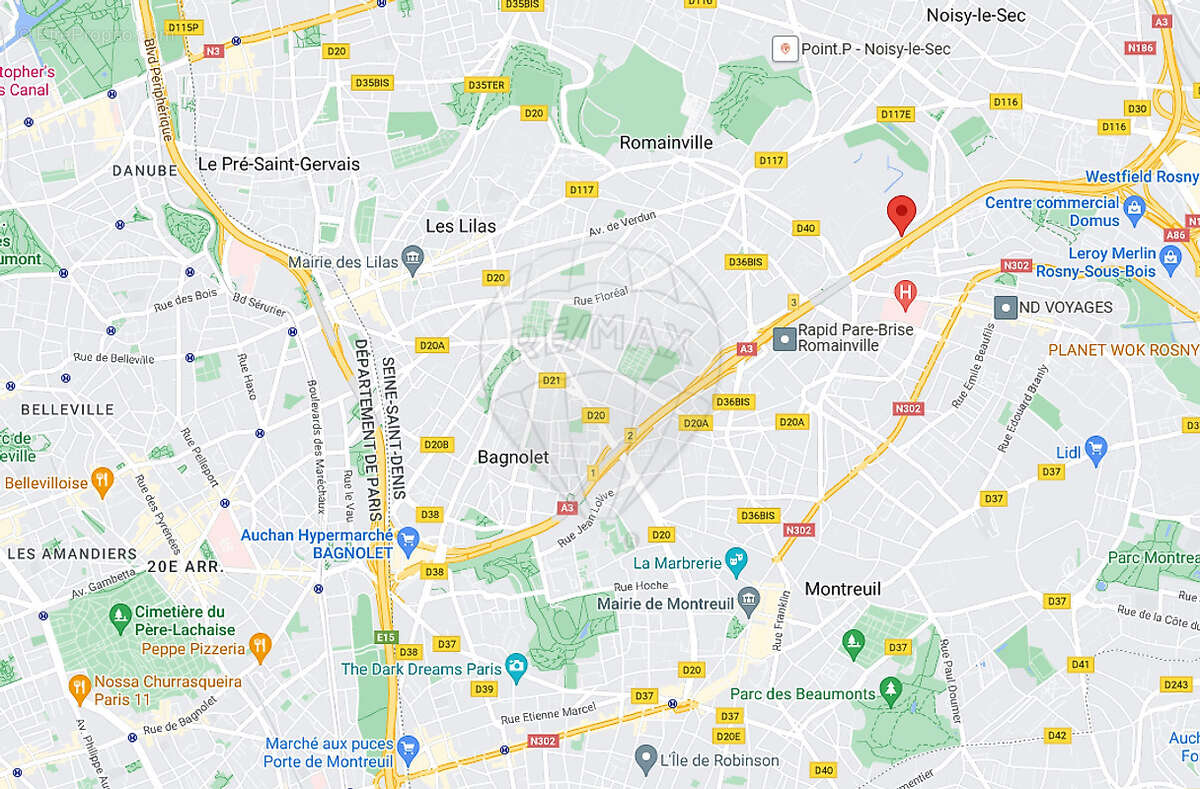 Terrain à NOISY-LE-SEC