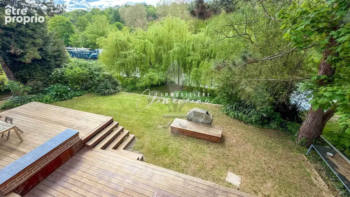 Maison 200m²  Bords de Seine - île Privée - POISSY - photo 7