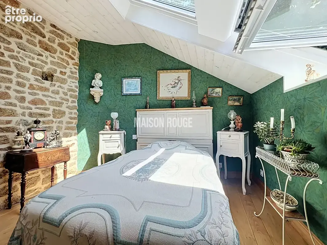 Maison en pierre rénovée, jardin clos et vie de plain-pied à Roz-sur-Couesnon Baie du Mt St Michel - photo 9