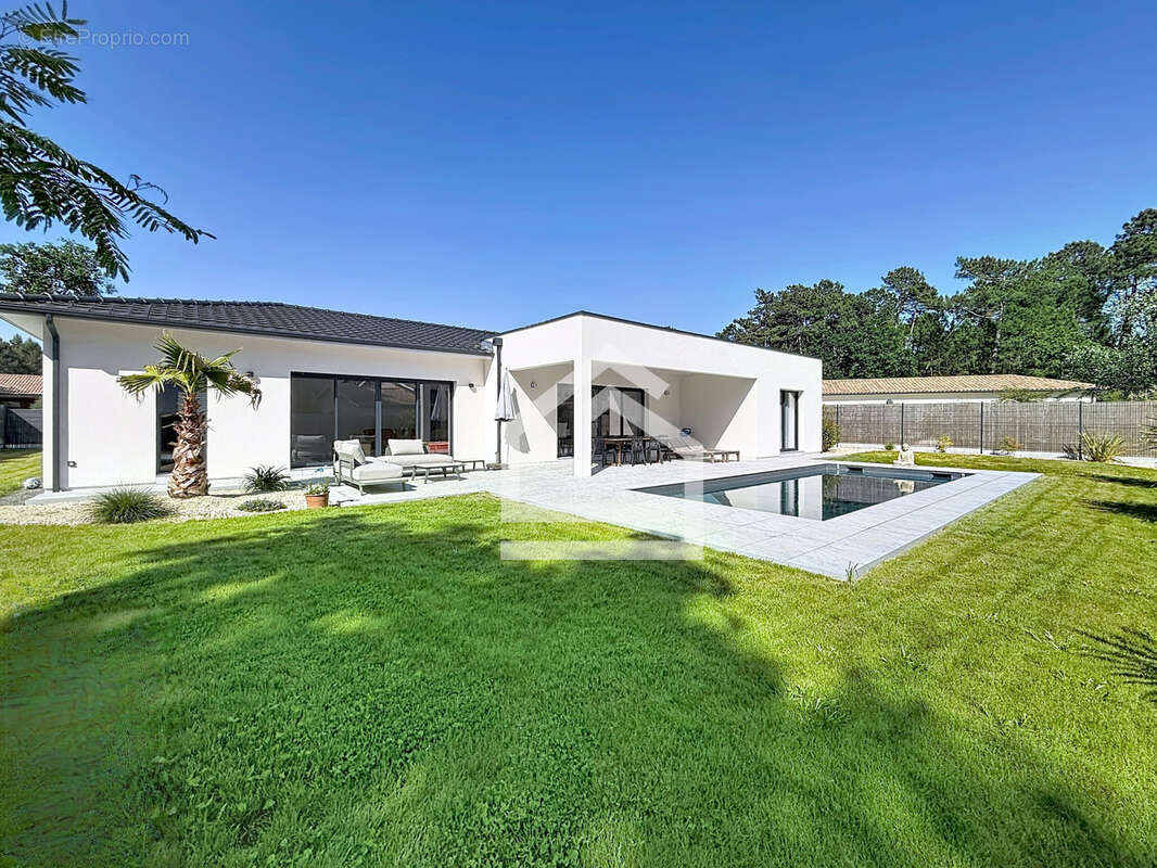 Saint Aubin de Médoc - Villa contemporaine de 2023 avec jardin et piscine - photo 3
