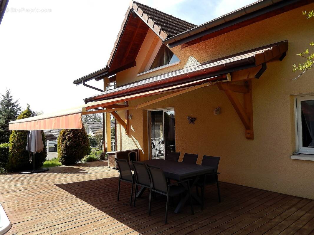 Terrasse - Maison à FILLINGES