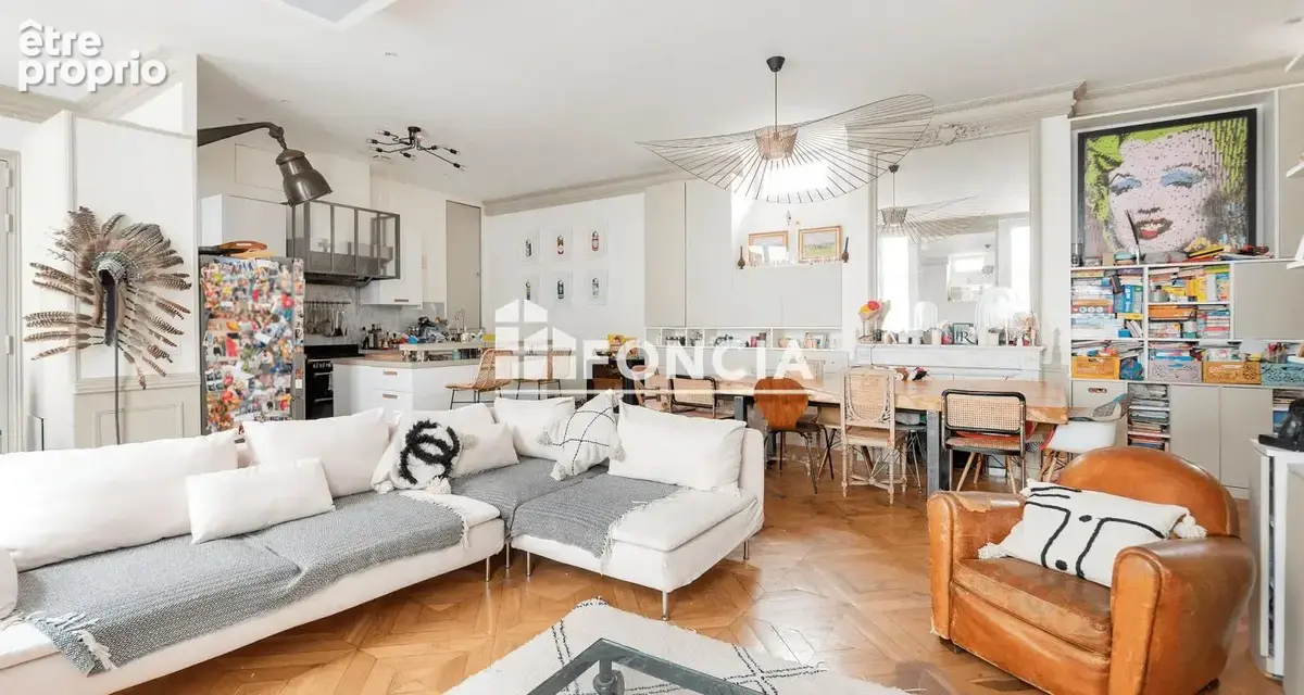 Appartement familial de reception-145m2-paris 10e - photo 4