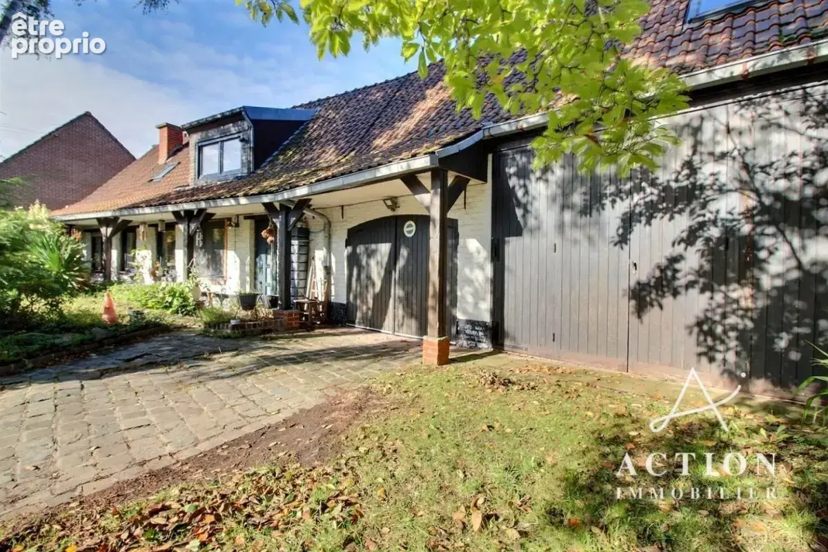Leers -maison individuelle 137 m² - flamande - semi plain pied - 4 chambres - 2 garages - place de stationnement - jardin - photo 13