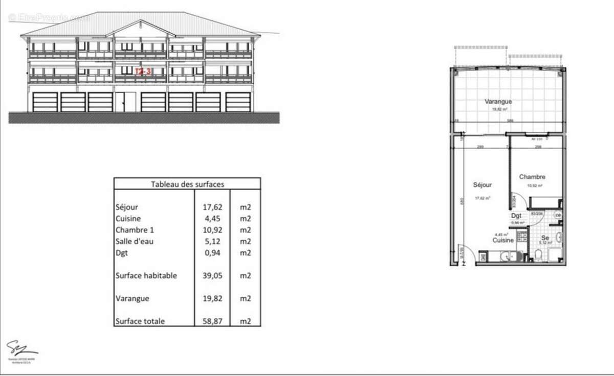 Appartement à LES TROIS-ILETS
