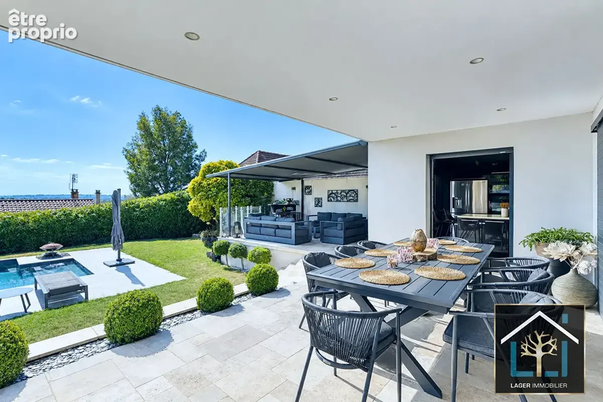 Maison avec piscine et vue panoramique hauteur de la boisse - photo 10