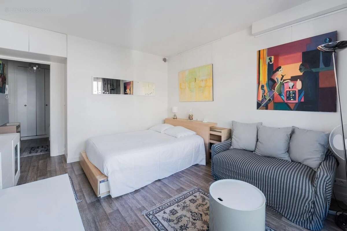 Porte maillot / debarcadere - studio 28m². vue dégagée ! - photo 4