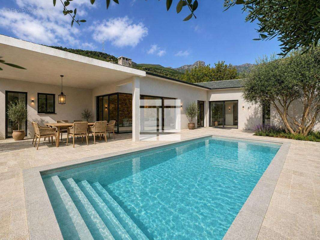 Villa contemporaine de plain pied neuve – erbalunga - photo 15