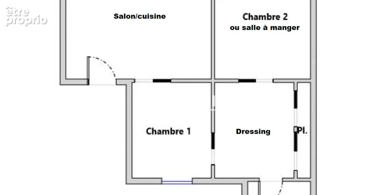 Village didot: 3 pieces de 46m2 au dernier etage - photo 10