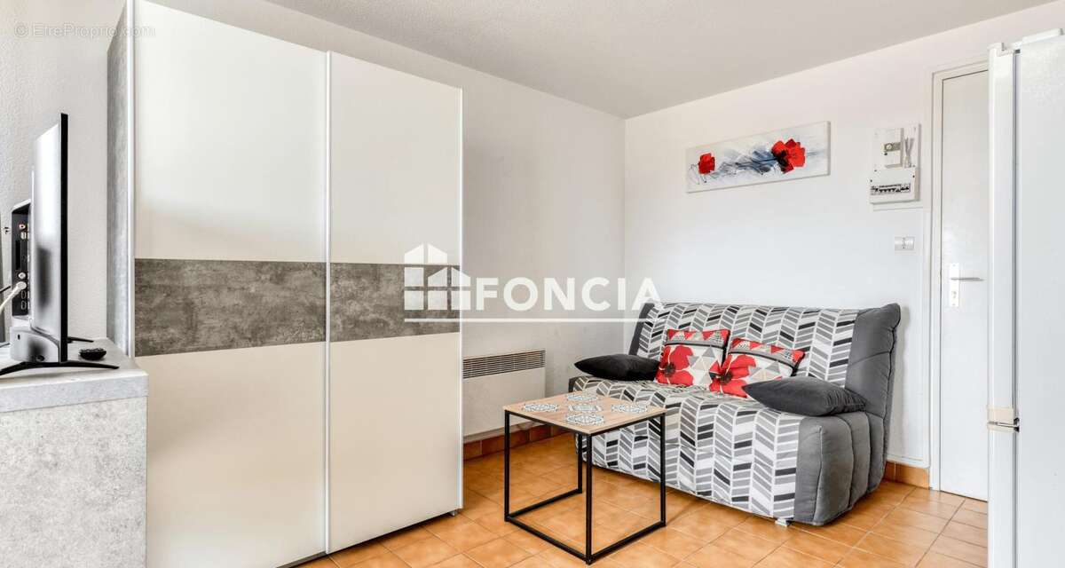 Narbonne plage, t2 + loggia ouvrante, proche plage, piscine, parking privé - photo 6