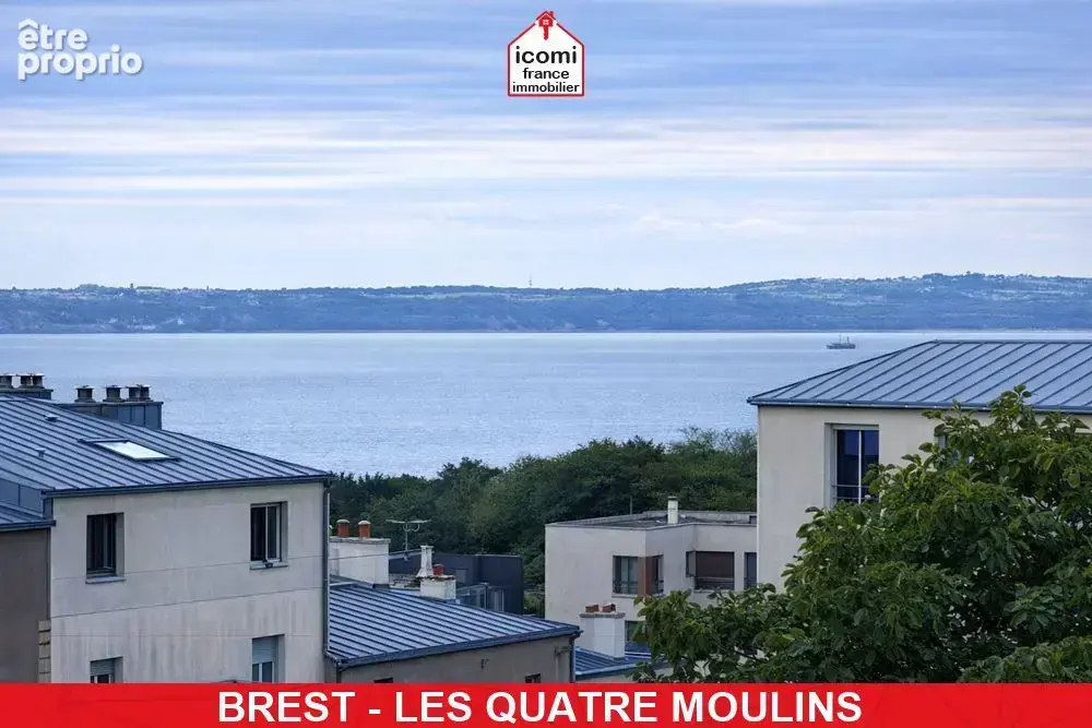 Finistere - brest (29200) - a vendre - appartement studio de 25 m² avec vue mer dernier etage en dalle beton - excellent dpe : b - photo 3