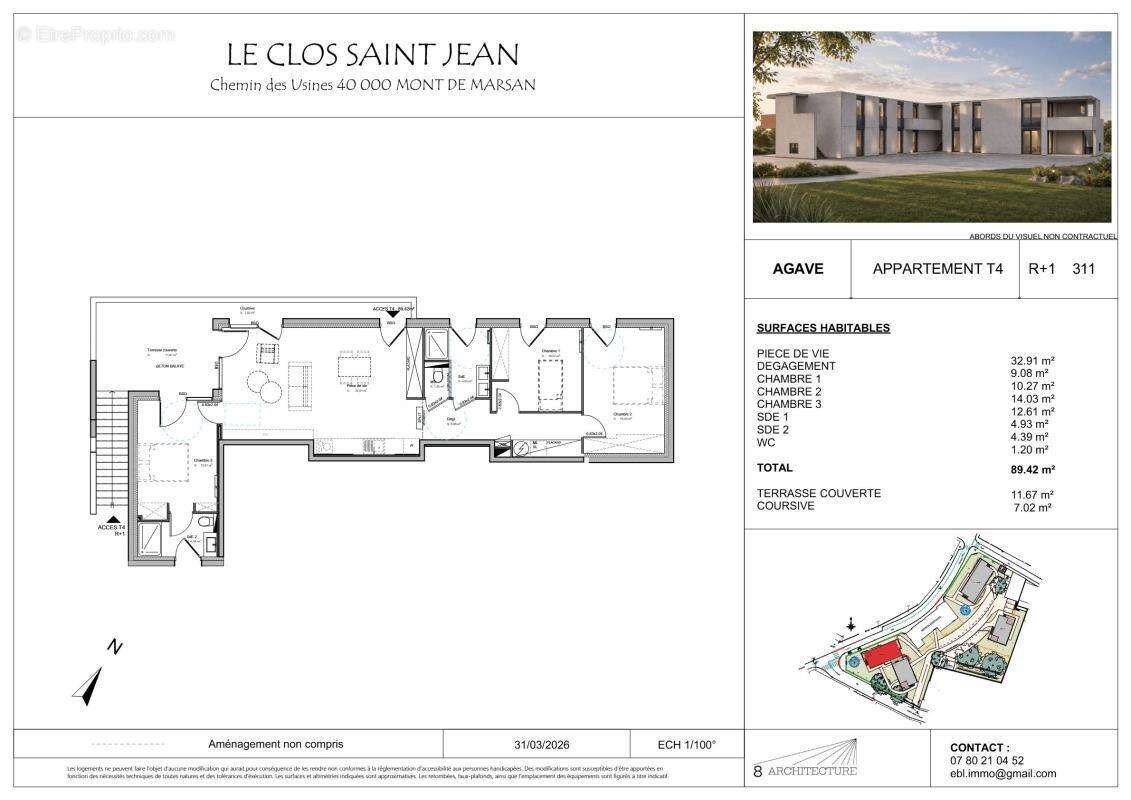 Appartement à MONT-DE-MARSAN