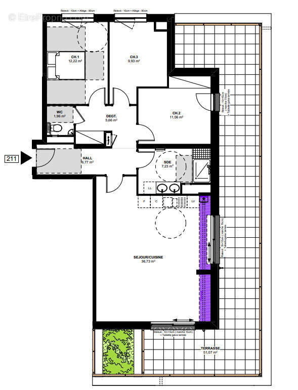 Appartement à BRUNSTATT
