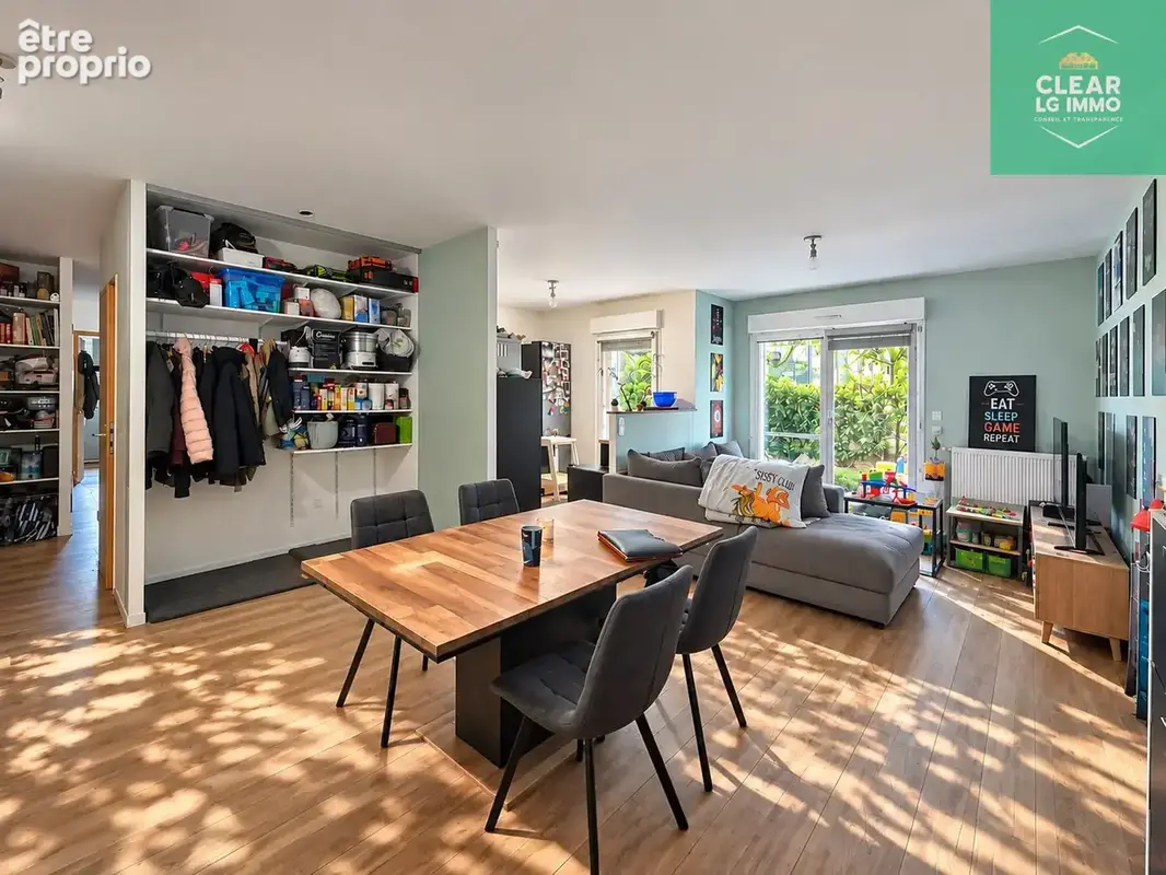 Appartement 3 pièces rénové avec jardin - photo 9