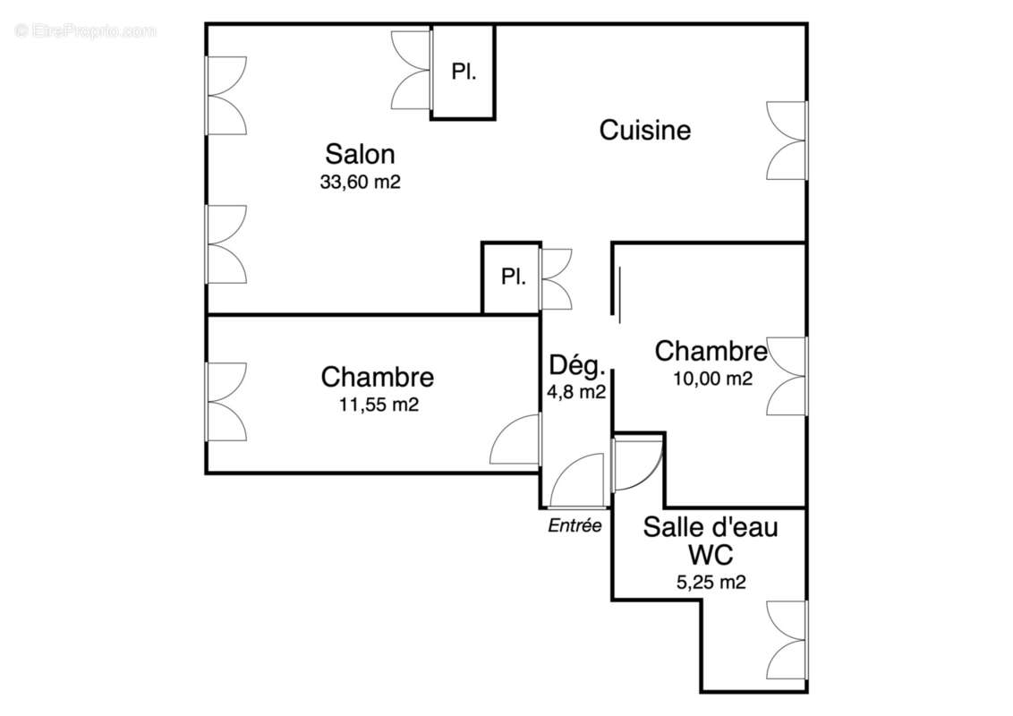 Appartement à MARSEILLE-6E