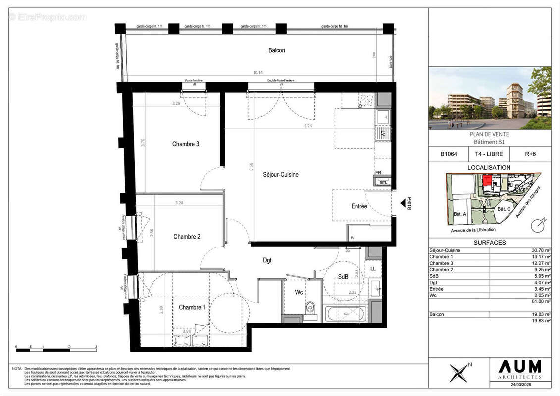 Appartement à THONON-LES-BAINS
