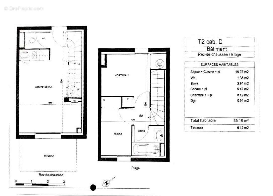 Appartement à MONTIGNAC