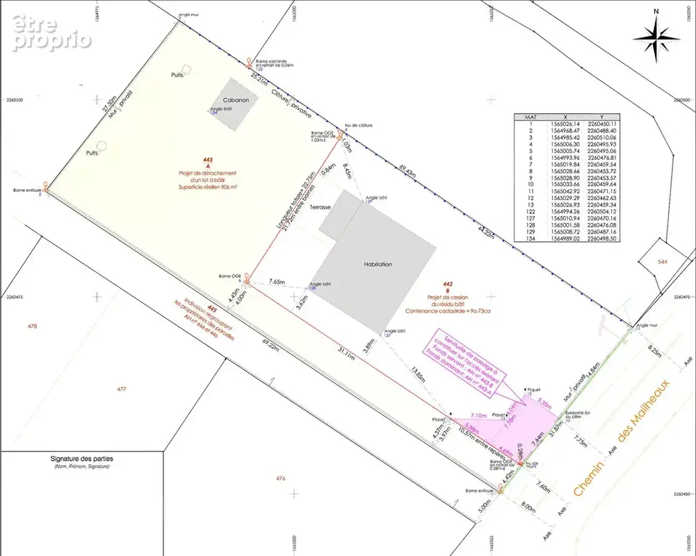 Terrain à bâtir non viabilisé - 906 m² - photo 3