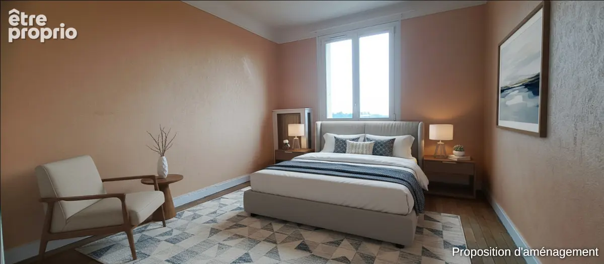 Appartement Villetaneuse 4 pièces 74.10 m2 proche gare et Tram - photo 8