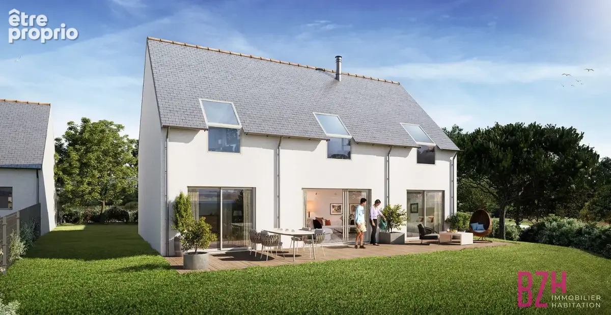 A VENDRE - Maison Saint Gildas De Rhuys 5 pièce(s), vue mer , garage , haut de gamme - photo 2