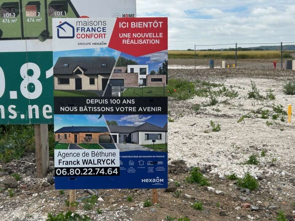 Terrain à SAINS-EN-GOHELLE