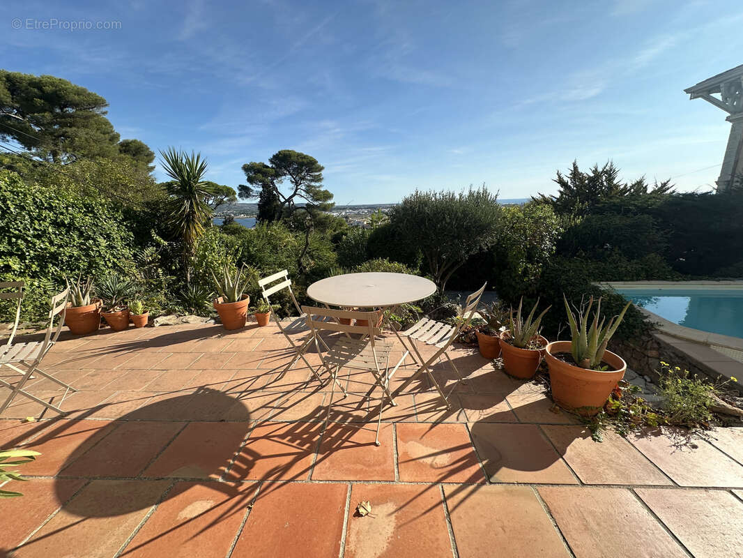 Sète, mont saint Clair, maison de charme avec belle vue mer et ville, - photo 7