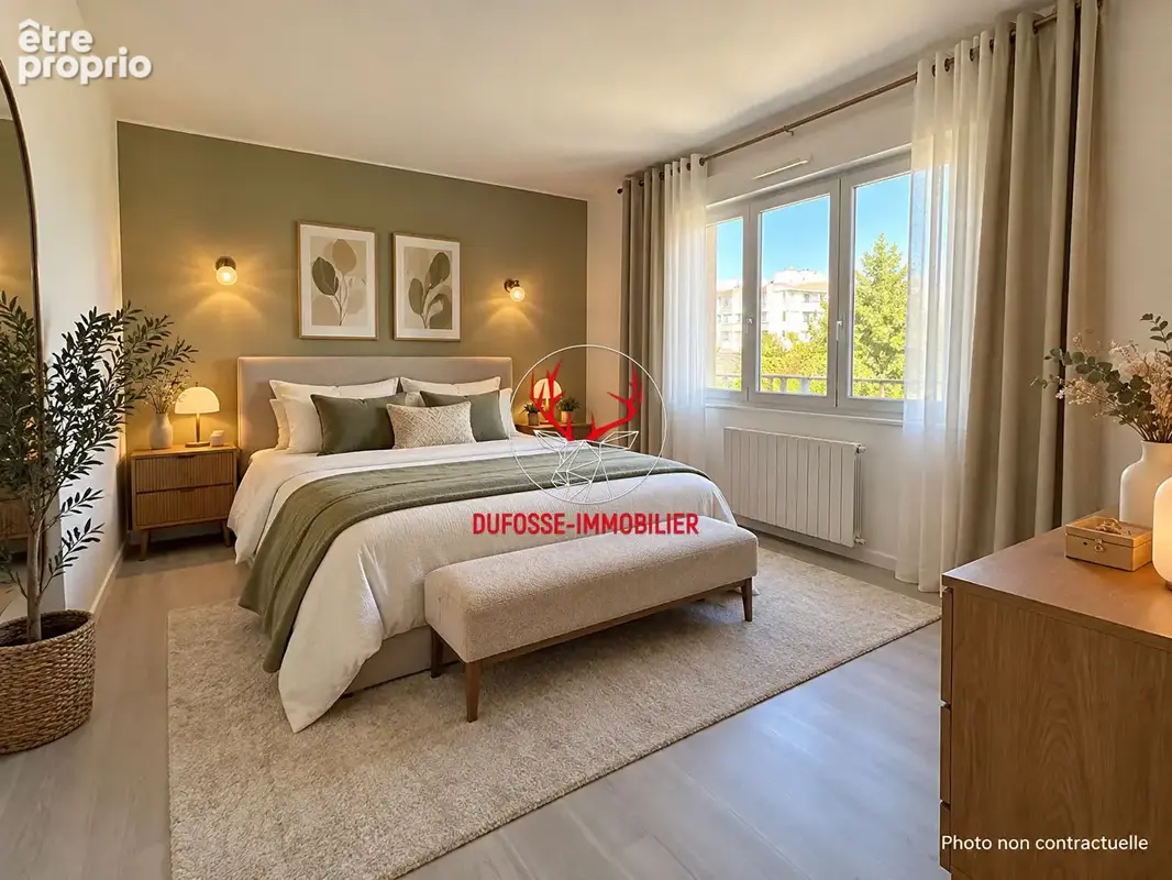 Feyzin les razes : t4 94 m² - 3 chambres et grande pièce de vie - petite copropriété - faibles charges - photo 12
