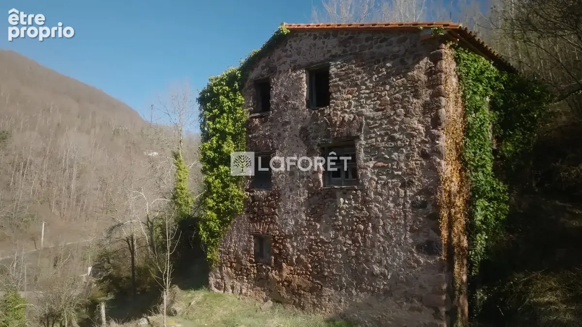 Ruine 76m²/4110m² - Lamanère - photo 1