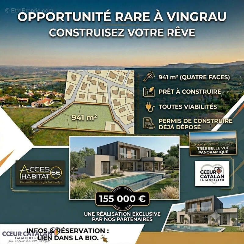 Terrain à VINGRAU