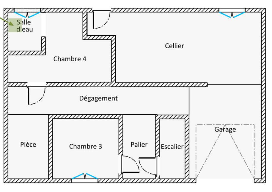 Maison Saint Pair Sur Mer 6 pièce(s) 92 m2 - photo 16