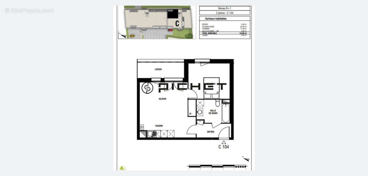 Appartement à MARQUETTE-LEZ-LILLE