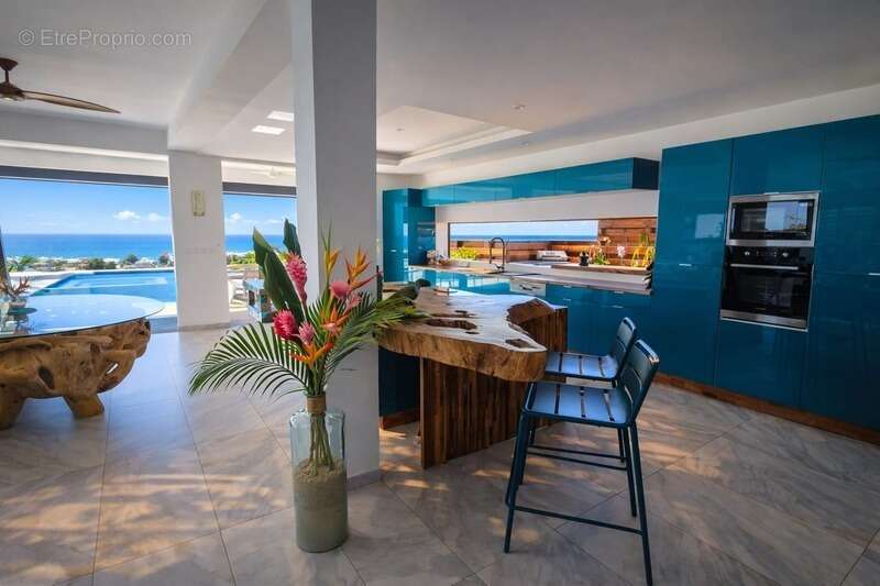 A vendre - propriété confidentielle – villa contemporaine – vue mer absolue – prestations signature - saint francois - photo 10