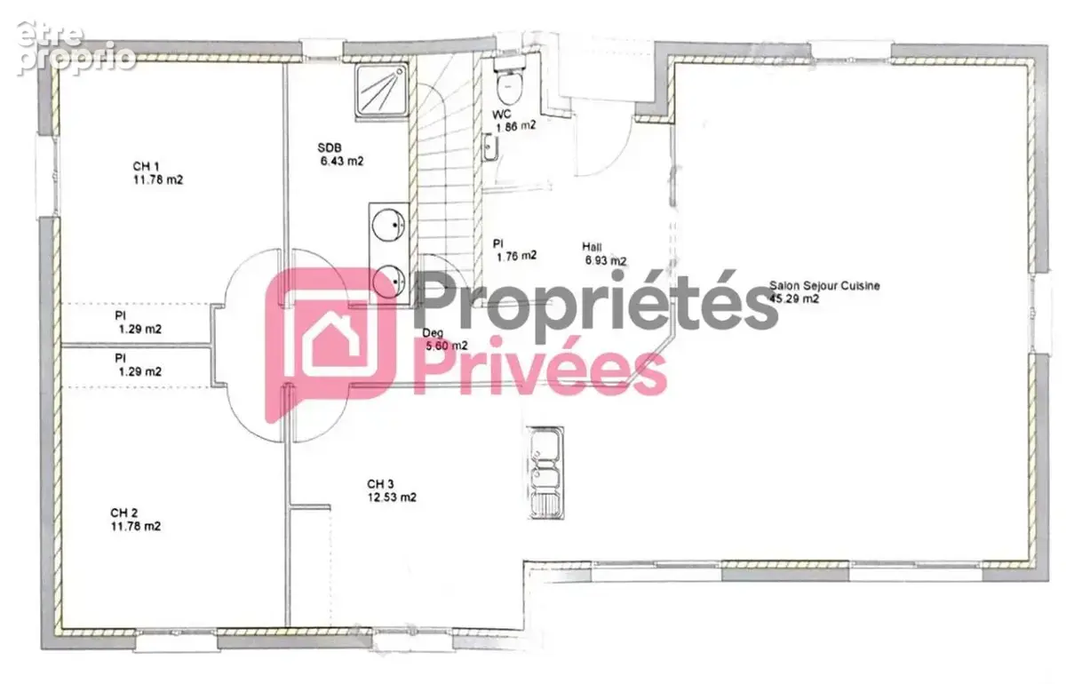 THIZY-LES-BOURG (69240) Maison individuelle récente, de plain-pied , 3 chambres,  Sous-sol complet, terrain 1100m² - photo 17