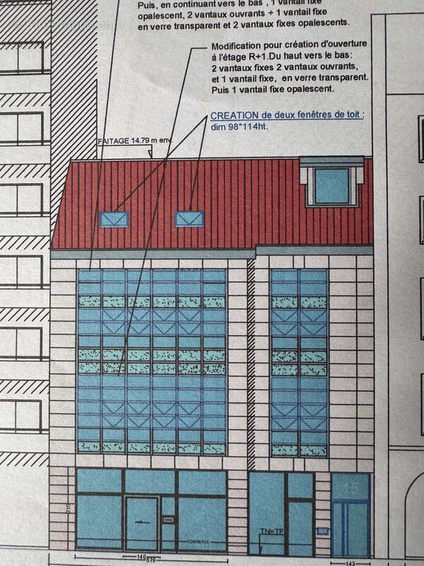 Grenoble hyper centre immeuble  permis accordé - photo 4