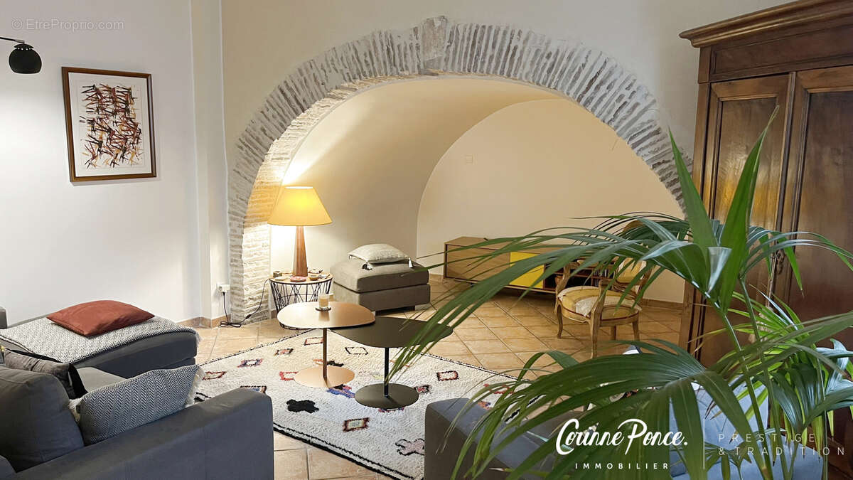 Nimes centre  appartement 145m2  de  standing avec patio terrasse jardin  et parking dans residence intime et - photo 3