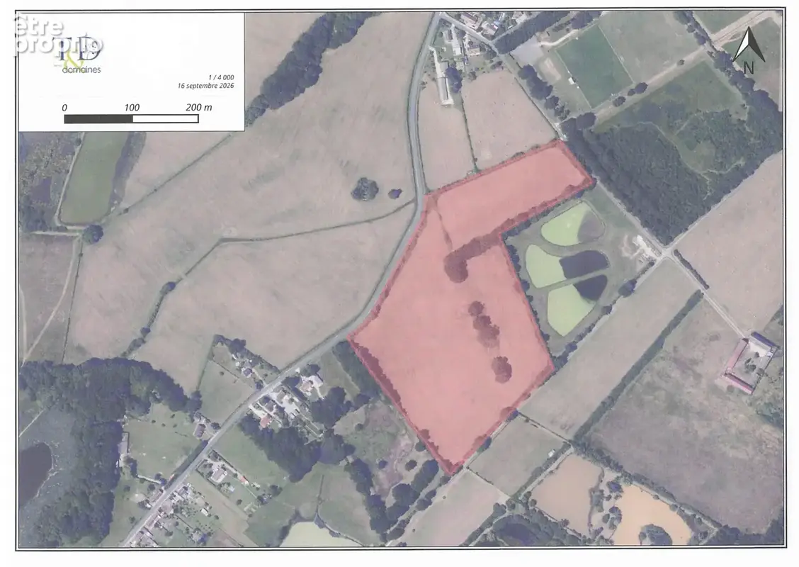 8,18 hectares de prés libres et groupés à Vendœuvres (36) - photo 1